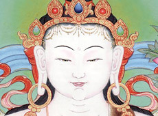 see the detail of Avalokiteśvara