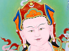 see the detail of Padmasambhava