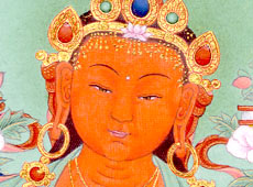 See the detail of Manjushri