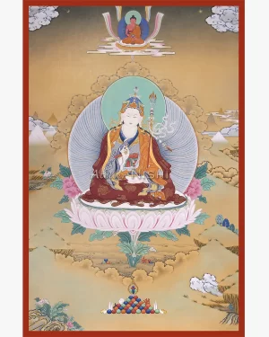 Padmasambhava with Amitabha
