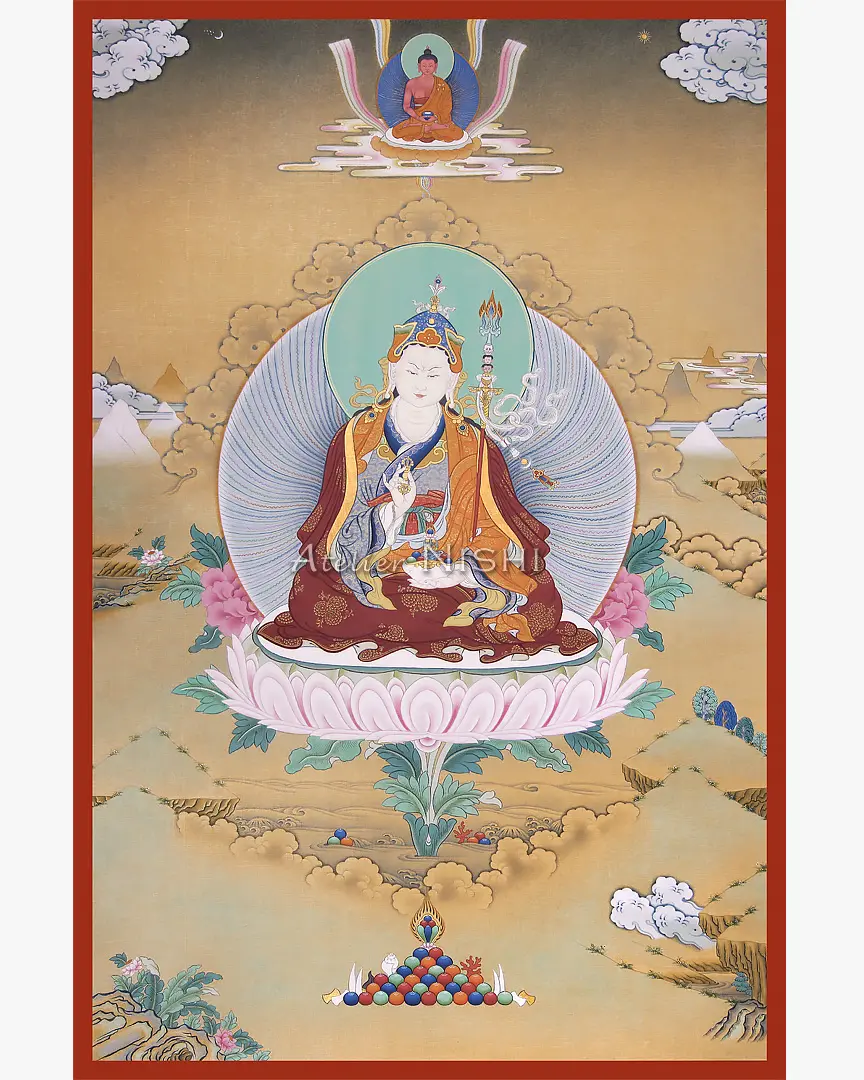 Padmasambhava with Amitabha