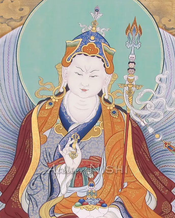 Padmasambhava with Amitabha - Image 3