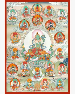 二十一尊ターラー仏母