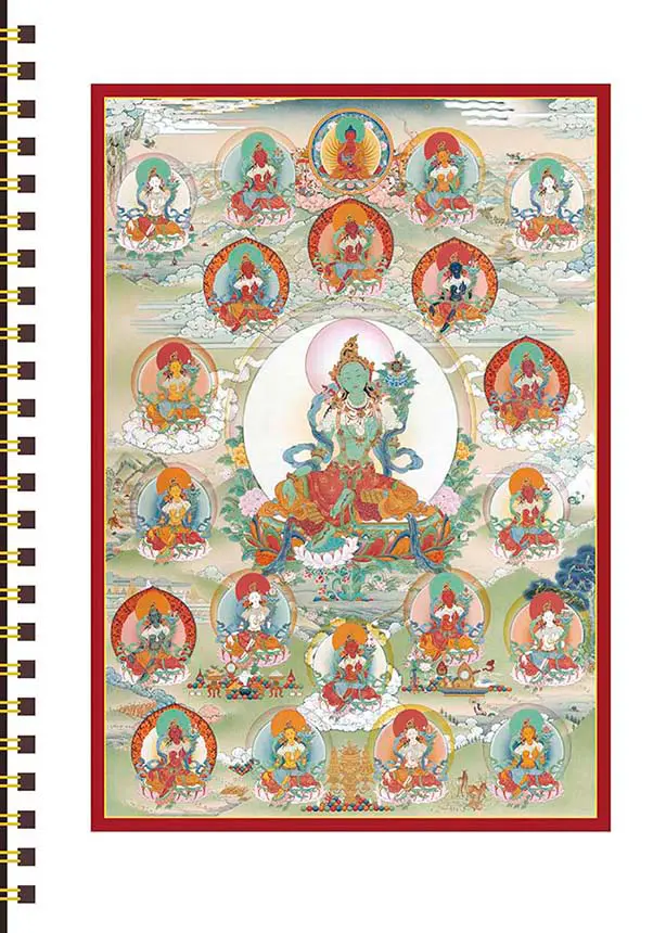 The Twenty-one Images of Exalted Tara - 画像 (2)